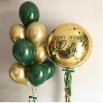 Bunch Balloon Ink Green Jungle Theme Latex Balloon Wedding Birthday Party Decoration Festival Celebration Supplies