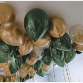 Bunch Balloon Ink Green Jungle Theme Latex Balloon Wedding Birthday Party Decoration Festival Celebration Supplies