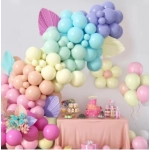 107pcs Macaron Color Balloon Garland Arch Kit Wedding Birthday Party Decor Ballon 1st Birthday Kids Baby Shower Latex Baloons
