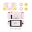 Star Wings TV Dock Charger Silicone Protector For Switch/NS Oled Hard Case Joy-Con Soft Hand Grip Shell Thumb Stick Cap Cover