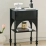 Nordic Sofa Edge Table with Black Narrow Edge Cabinet, Ideal for Small Bedrooms, Personalized Coffee Table Design