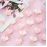 (10 pieces) Japanese Style Love Clip Pink Girl Small Clips Decoration Photo Student Stationery Paper Folder Clip