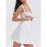 Women s Sling Mini Dress Summer Tie-Up Fishbone Waist Corset Shaping Short Dress Y2k Sleeveless Backless A Line Dress